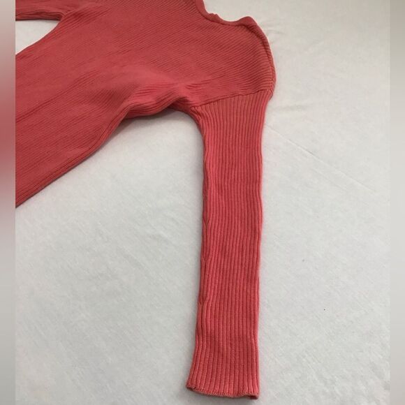 One Grey Day Sweater Ribbed Long Sleeve Cardigan Duster Size XS - Picture 9 of 13